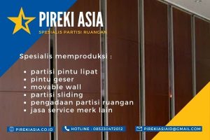 partisi lipat geser