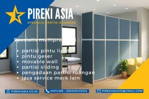Pintu Partisi Meeting Room