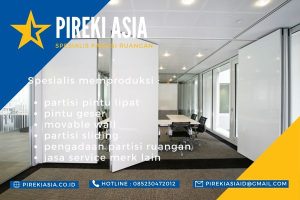 partisi lipat pireki
